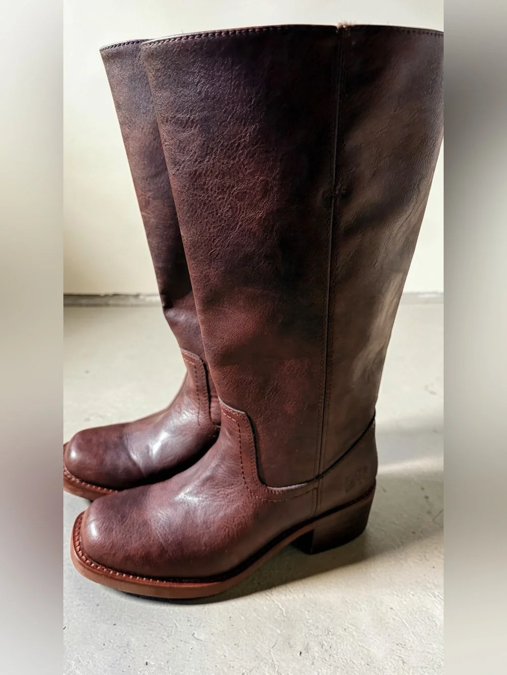 Frye Miranda Tall Brown Leather Riding Boots Womens 7.5 M Womens Boots